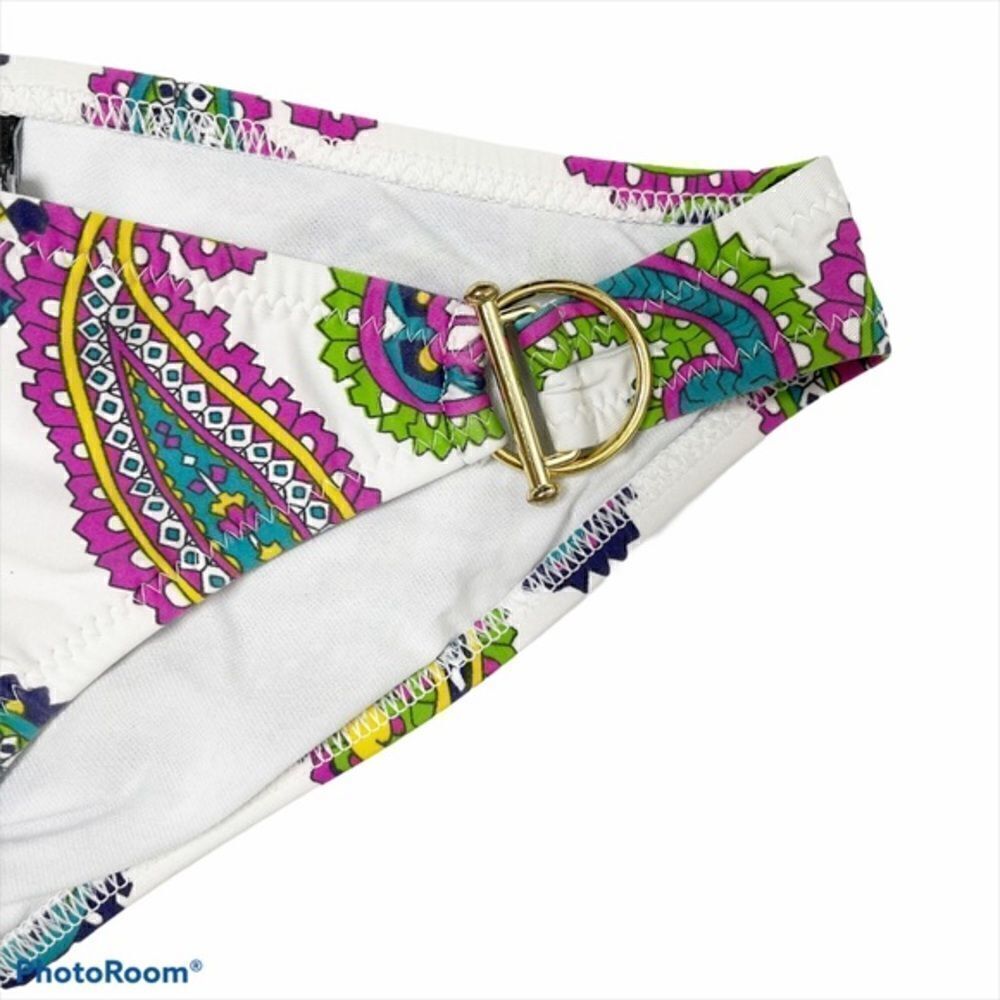 Abs Allen Schwartz Paisley Bikini Size 12, 8 - Picture 6 of 12